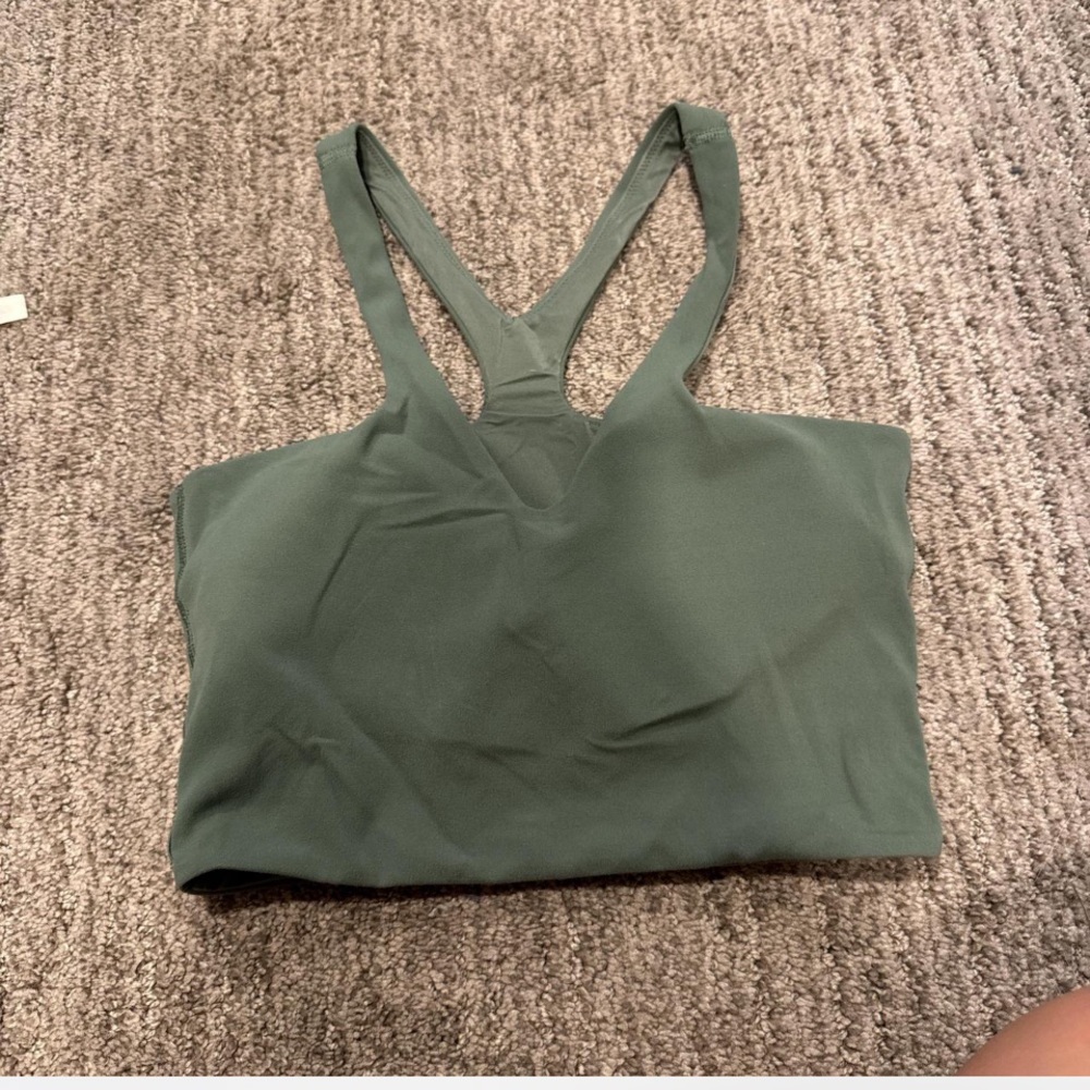 lululemon athletica Green Crop Top